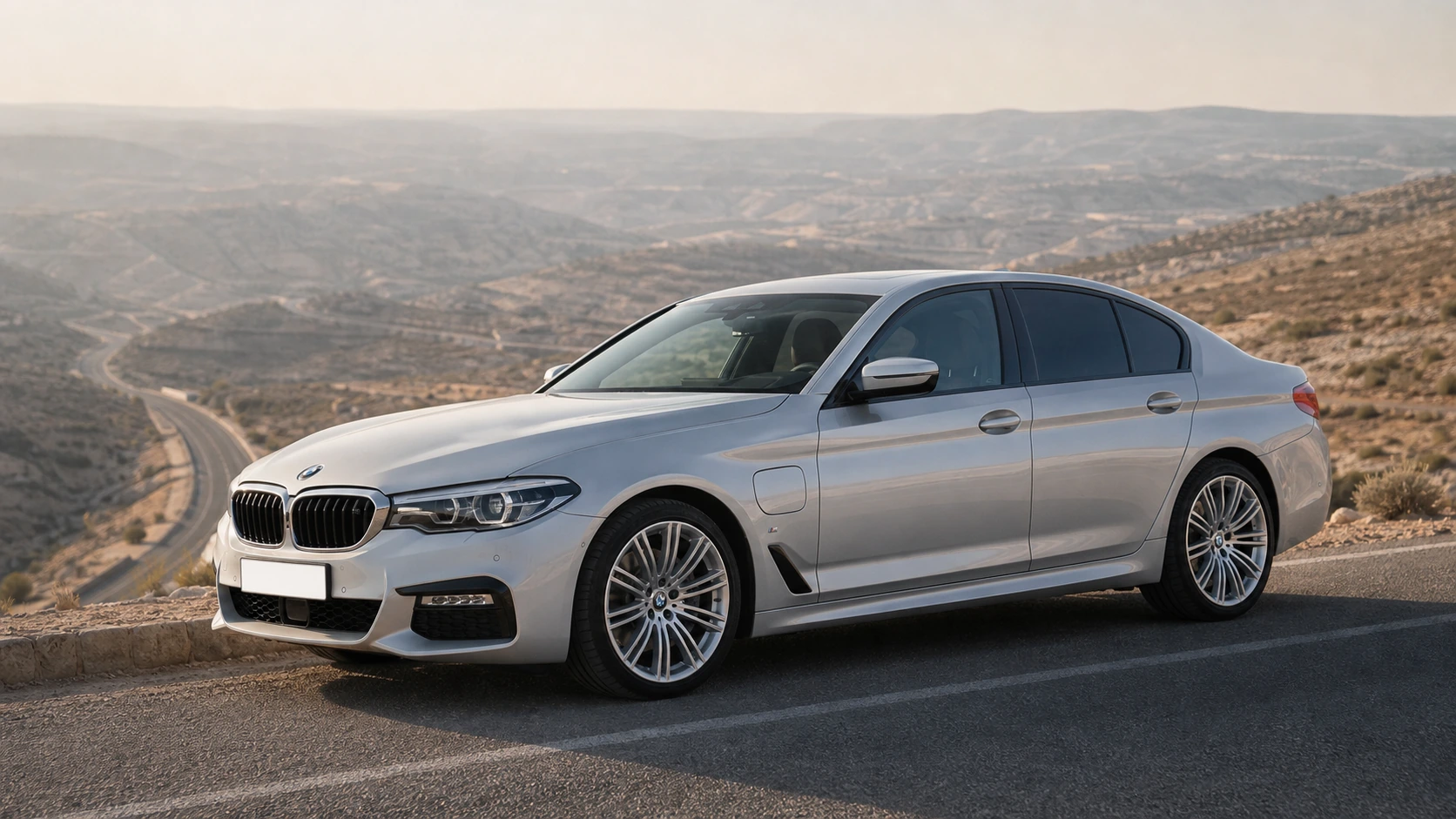 2019 BMW 530e M Sport on the King's Highway