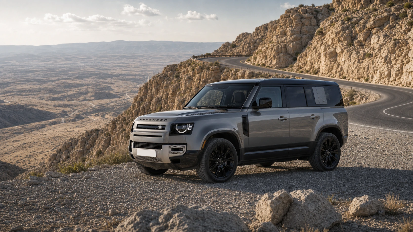 2024 Land Rover Defender 110 on the King's Highway