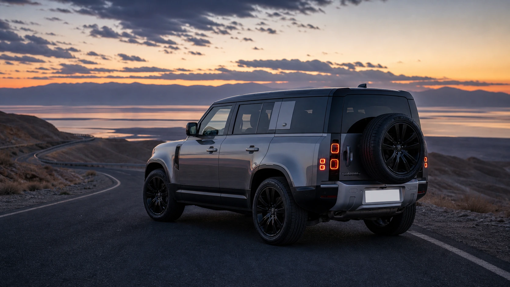 Weekend escape in the Defender