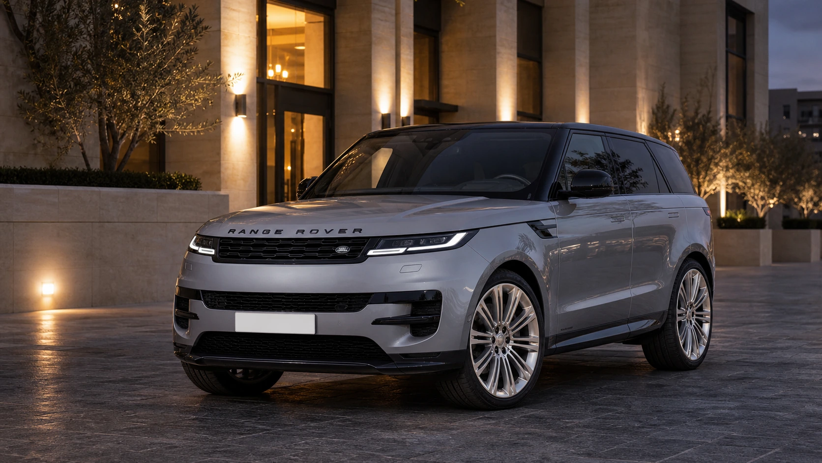 2024 Range Rover Sport at a refined Amman event arrival